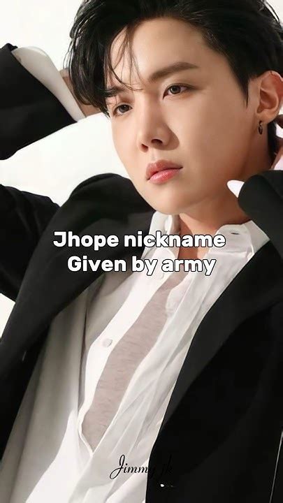 61 Fascinating Jhope Nicknames .